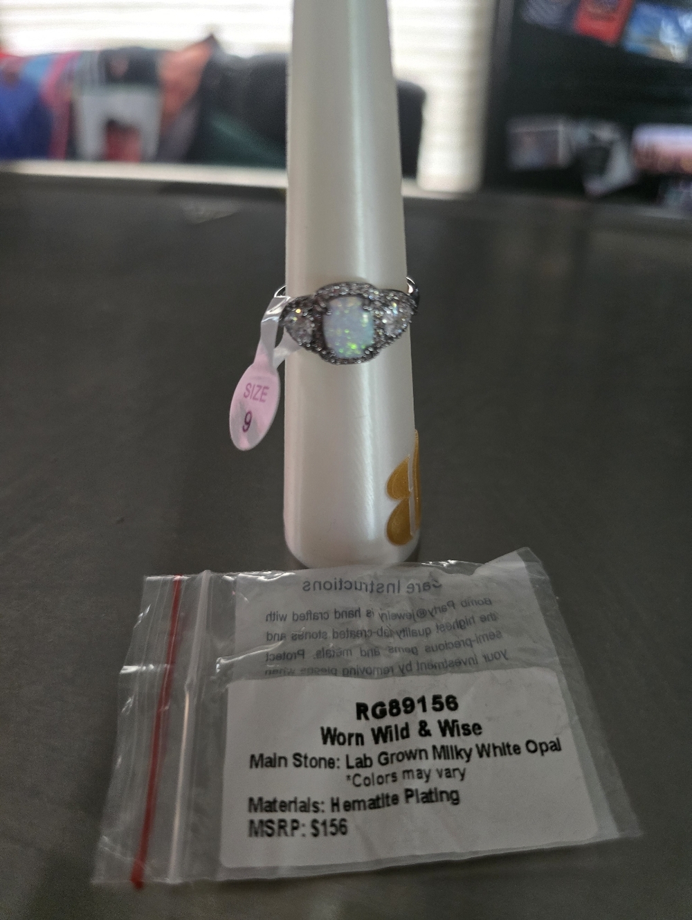 White Opal Worn WILD And Wise October 2025 - Size 9